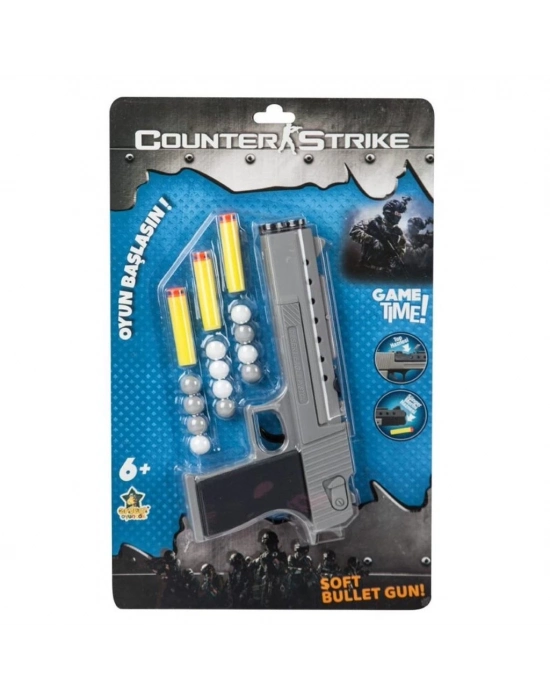 ® ER-132 Dart ve Top Atan Desert Eagle Tabanca  - Erdem Oyuncak