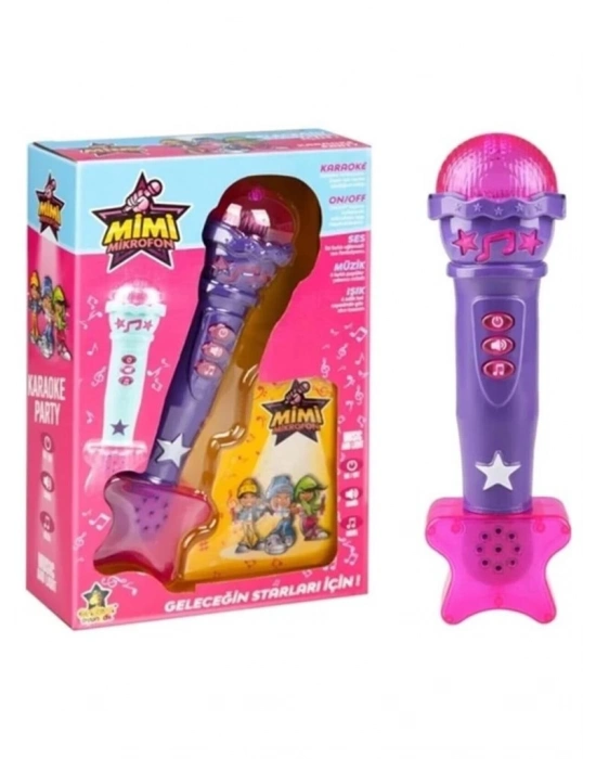 ® Erdem Mikrofon Işıklı Müzikli ER-106