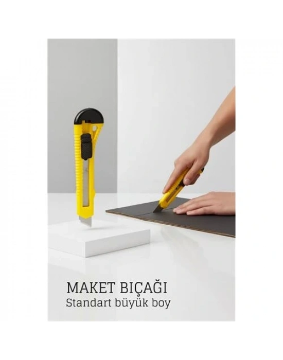 ® Ergonomik Maket Bıçağı - Büyük Boy Maket Bıçağı