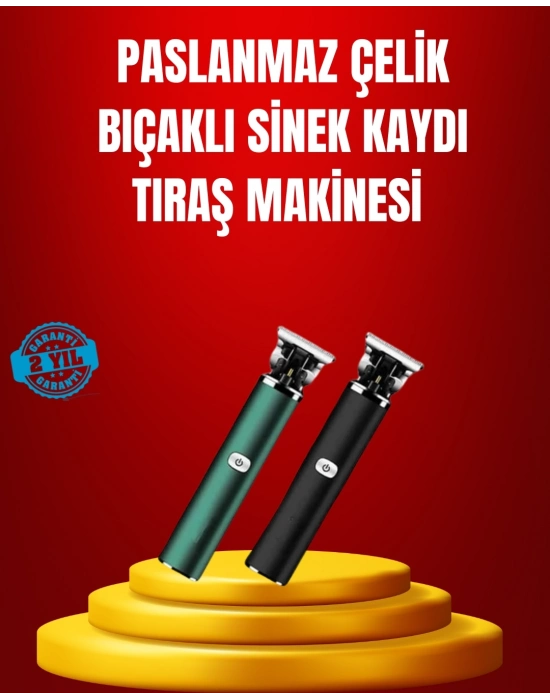 ® Ergonomik Tasarımlı Dayanıklı Metal Gövdeli Saç Kesme Makinesi