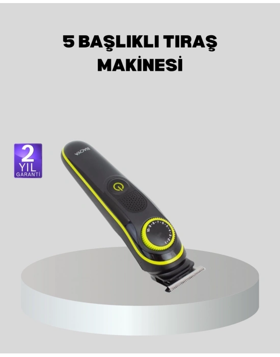 ® Erkek Bakım Seti – Kablosuz Şarjlı Tıraş Makinesi, Su Geçirmez ve Sessiz Motorlu