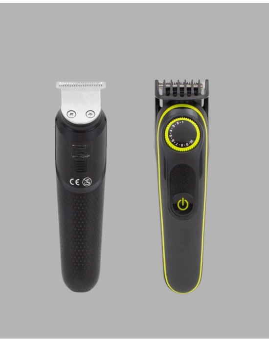 ® Erkek Bakım Seti – Kablosuz Şarjlı Tıraş Makinesi, Su Geçirmez ve Sessiz Motorlu