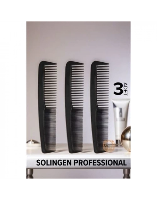 Erkek Cep Tarağı 12 Cm 3 ADET Solingen ProfessionaL