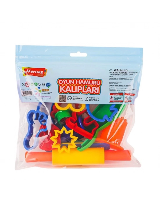 ® ERN-514 Oyun Hamuru Kalıpları -Eren Eğitici Oyuncakları