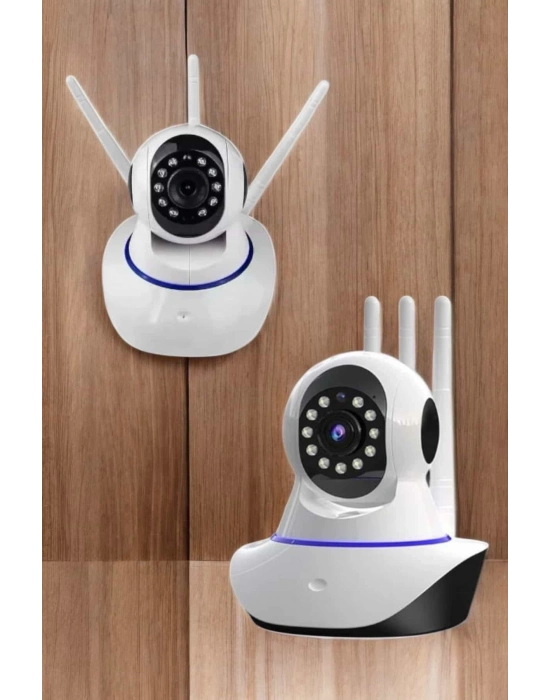 ® Ev Kamerası Wifi Kamerası Video Kayıt Çift Yönlü Hareket Sensörü Bebek