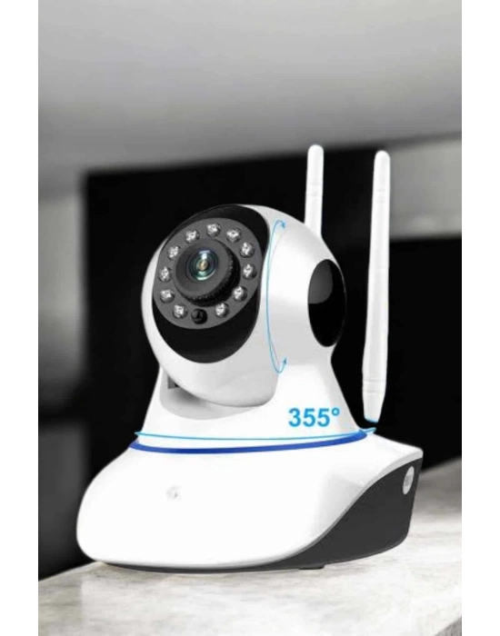 ® Ev Kamerası Wifi Kamerası Video Kayıt Çift Yönlü Hareket Sensörü Bebek