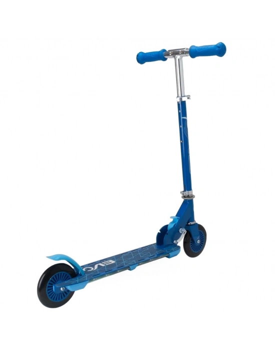 ® 2 Tekerlekli Flash Işıklı Mavi Scooter