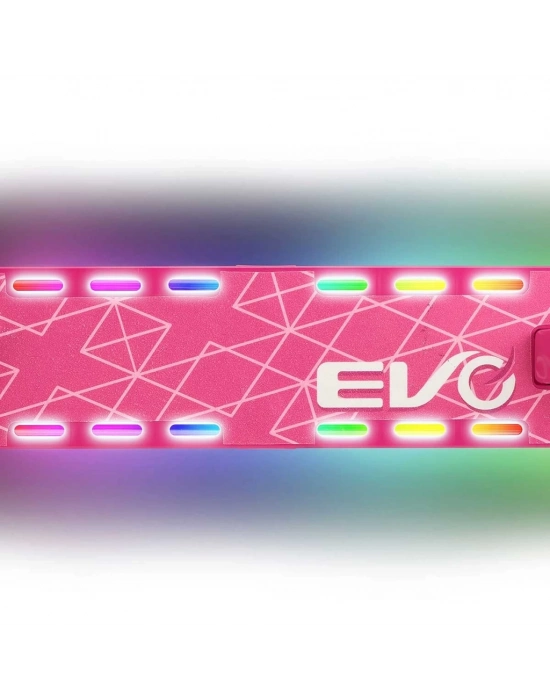 ® 2 Tekerlekli Flash Işıklı Pembe Scooter