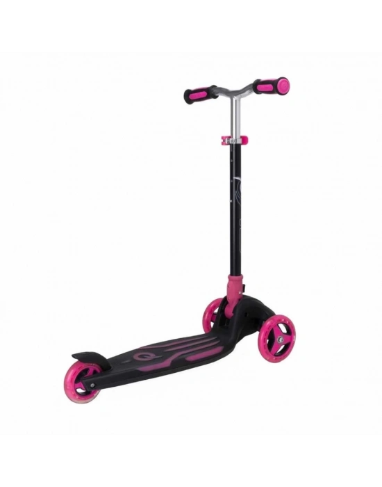 ® 3 Tekerlekli Katlanabilir Işıklı Pembe Scooter