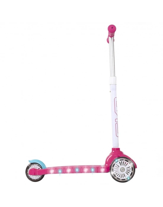 ® Işıklı Move N Groove Pembe Üç Tekerlekli Scooter