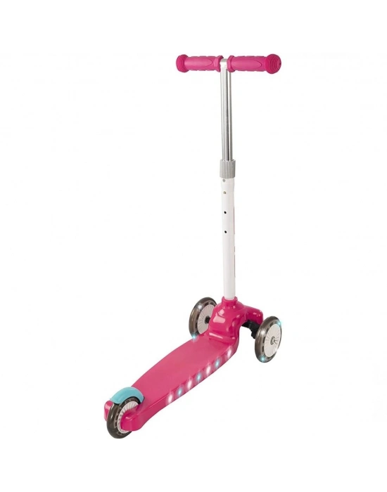 ® Işıklı Move N Groove Pembe Üç Tekerlekli Scooter