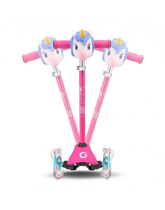 ® Unicorn 3 Teker Işıklı  Scooter