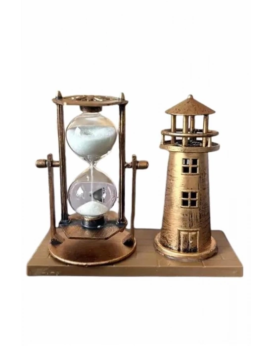 ® Eyfel Kulesi ve Deniz Feneri Dekoratif Masa Biblosu Hediyelik