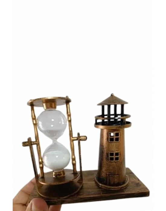 ® Eyfel Kulesi ve Deniz Feneri Dekoratif Masa Biblosu Hediyelik