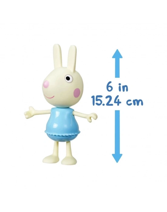 ® F8859 Peppa Pig ve Ailesi Kıyafetli Figür Seti +3 yaş