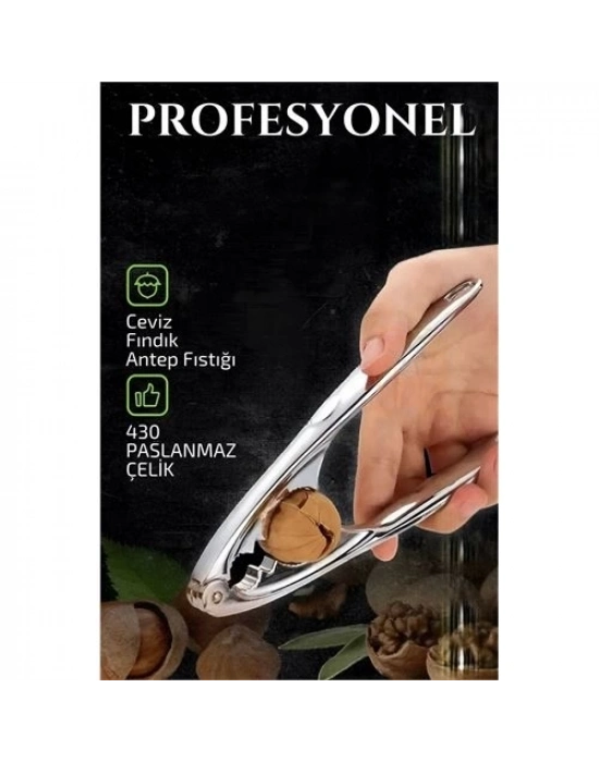 Fındık Ceviz Kırıcı 304 Paslanmaz Çelik Mink Design 721063