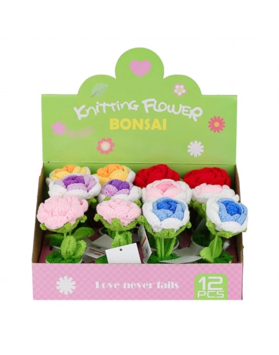 ® FL-5 Kroşe Örgü Şakayık Çiçek