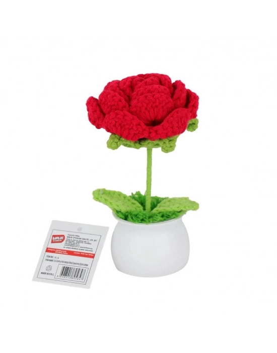 ® FL-5 Kroşe Örgü Şakayık Çiçek