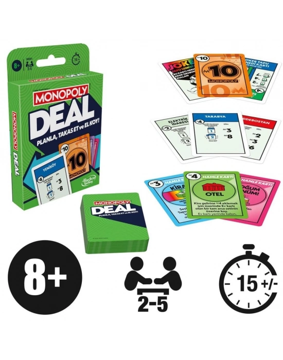 ® G0351 Monopoly Deal Kart Oyunu