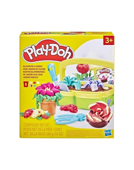 ® G0492 Play-Doh Renkli Çiçekler Botanik Oyun Seti +3 yaş