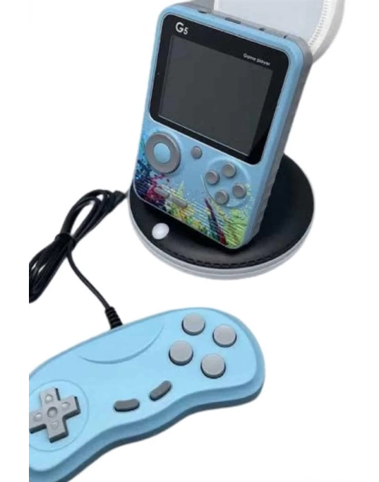 ® Game Box Oyun Konsolu 500 Retro Oyunlu Mini Taşınabilir 3 İnç