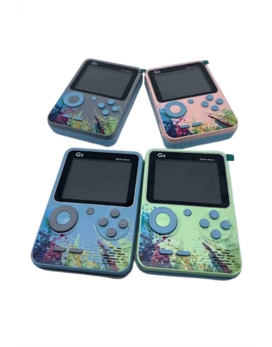 ® Game Box Oyun Konsolu 500 Retro Oyunlu Mini Taşınabilir 3 İnç