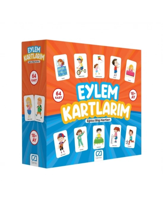 ® Games Eylem Kartlarım 64 Parça 5174