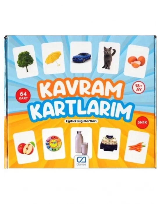 ® Games Kavram Kartlarım 64 Kart 5175