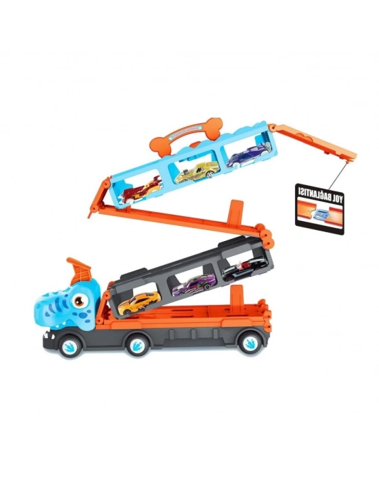 ® GD001 Parkurlu Araba Fırlatan Dinazor -Vardem Oyuncak