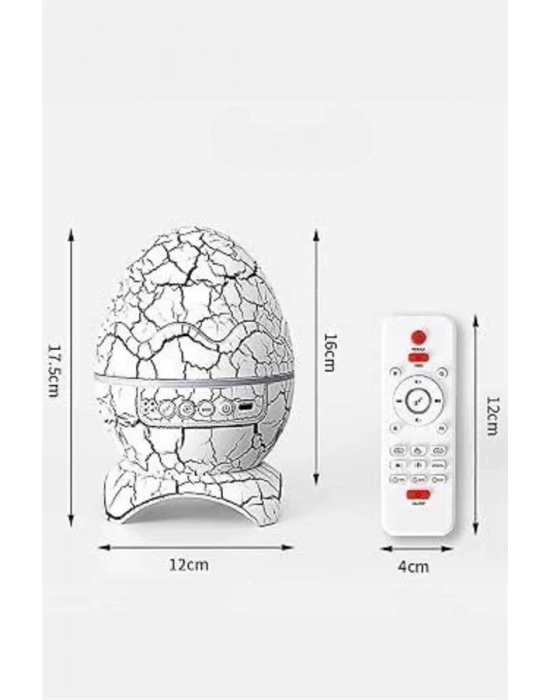 ® Gece Lambası Yumurta Işık Speaker Yeni Nesil Dinozor Yumurtası Görünümlü