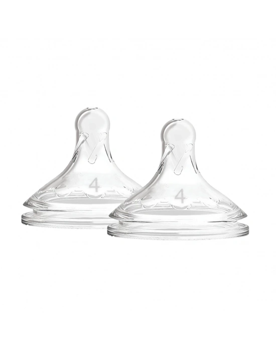 ®   Geniş Ağız 4.Evre 2Li Silikon Biberon Emziği
