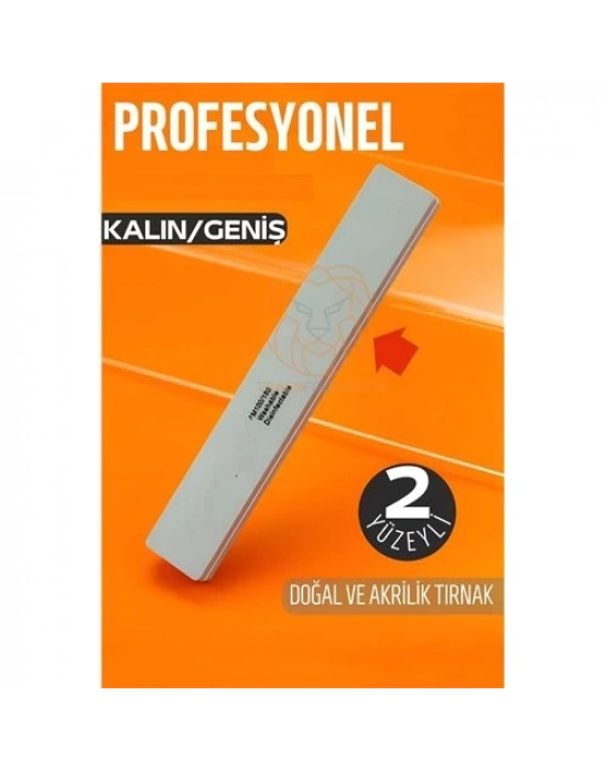 Geniş Kalın Tırnak Törpüsü 100/180 Grid Profesyonel 721173
