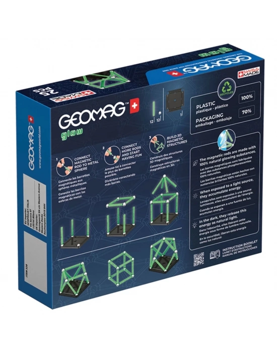 ® Glow Manyetik Zeka Oyunu 25 Parça