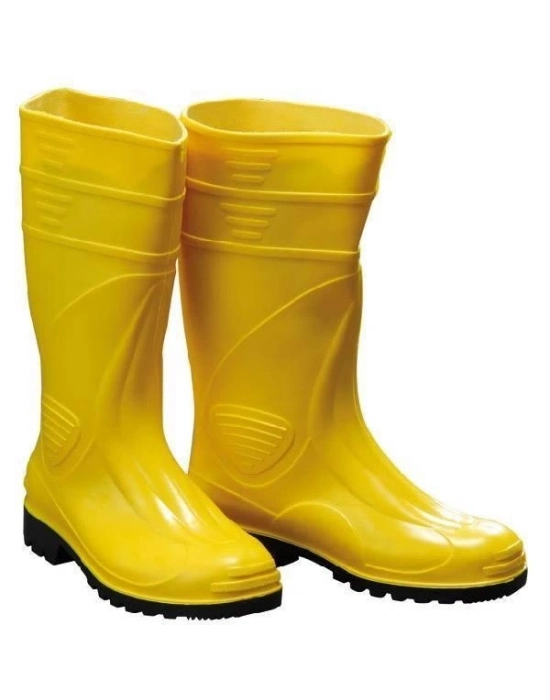 ® Gezer PVC Uzun Çizme Sarı 45 Numara