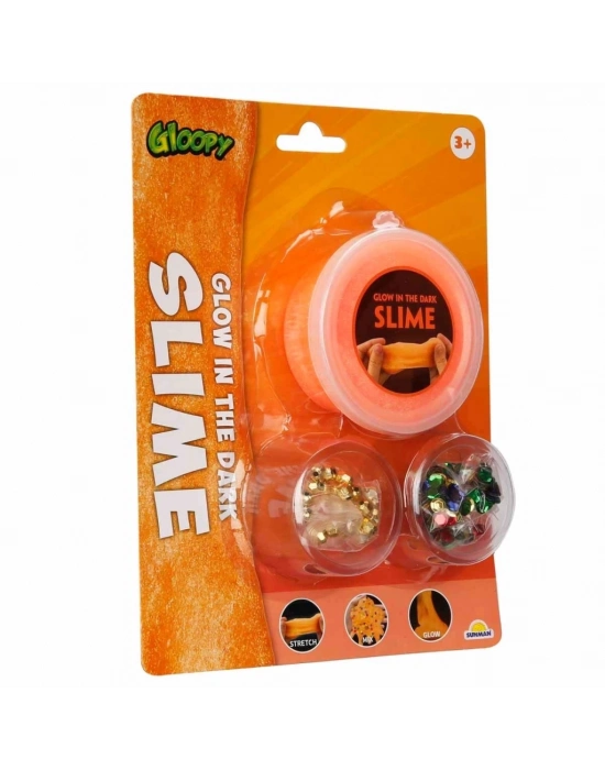 ® Karanlıkta Parlayan Turuncu Slime