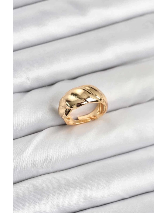 ® Gold Renk Bombeli Sarmal Yüzük