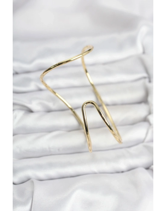 ® Gold Renk Pirinç El Bileziği