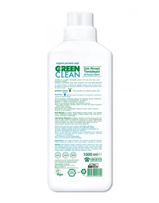 ®   Bitkisel Çok Amaçlı Temizleyici 1000 ml