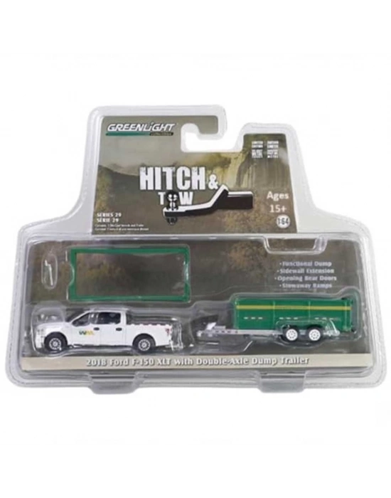 ® 1/64 2018 Ford F-150 XLT with Double-Axle Dump
