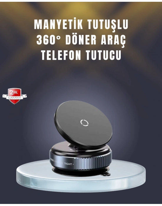 ® Güçlü Manyetik Araç Telefon Tutucu Evrensel Uyumluluk