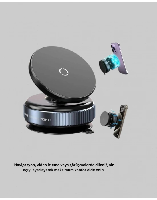 ® Güçlü Manyetik Araç Telefon Tutucu Evrensel Uyumluluk