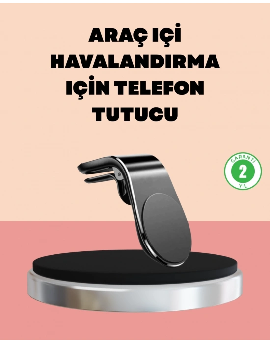 ® Güçlü Manyetik Araç Telefon Tutucu – GPS Navigasyon İçin İdeal