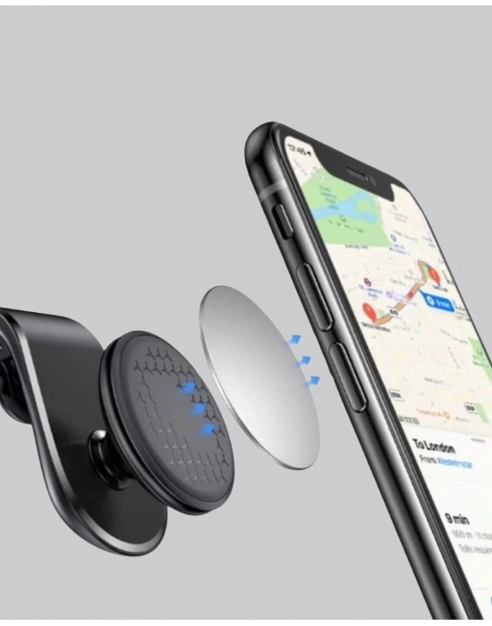 ® Güçlü Manyetik Araç Telefon Tutucu – GPS Navigasyon İçin İdeal