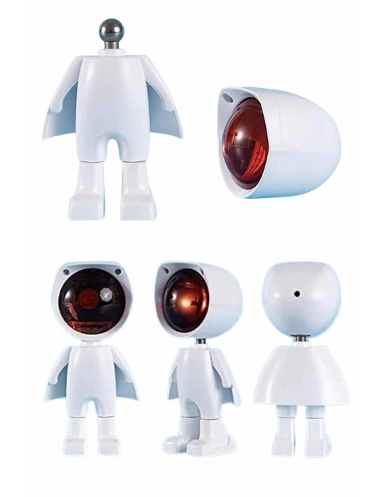 ® Gün Batımı Projektör Lamba Astronot Görünümlü Dekoratif Masa Lambası
