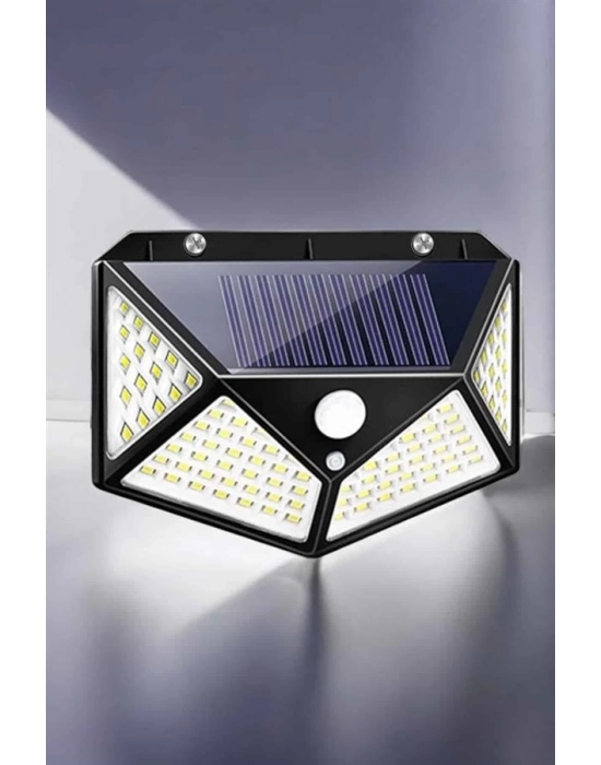 ® Güneş Enerjili Bahçe Aydınlatma Lambası Solar 100 Led Lamba