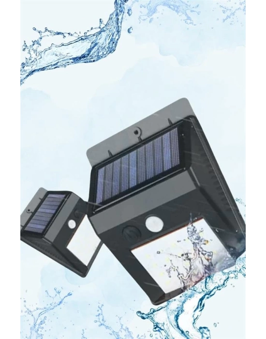 ® Güneş Enerjili Sensörlü Duvar Lambası Bahçe Lamba Suya Dayanıklı Bahçe Aydınlatma