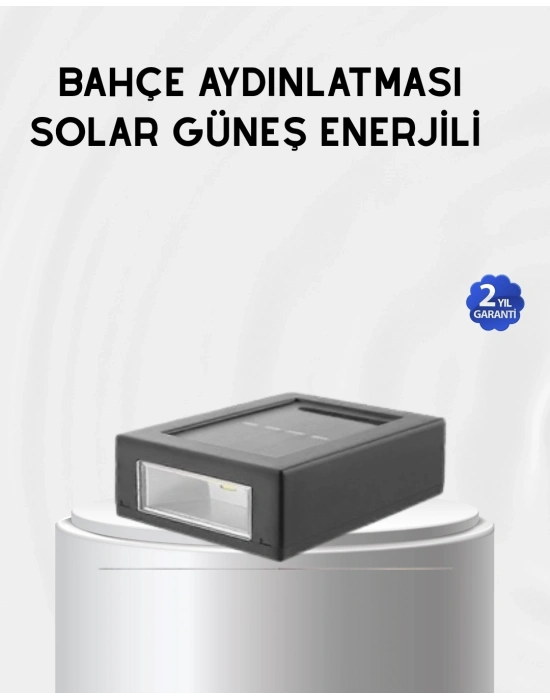 ® Güneş Enerjili Su Geçirmez Bahçe Apliği Uzun Ömürlü LED’li