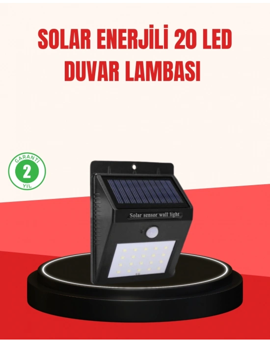 ® Güneş Enerjili Su Geçirmez Dış Mekan Aydınlatma