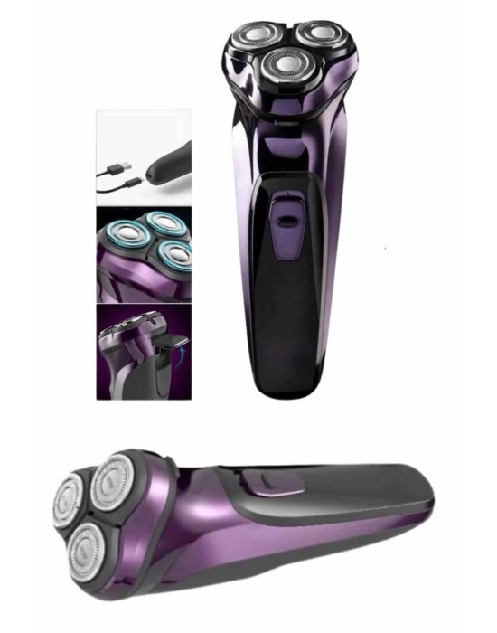 ® Günlük Kullanıma Uygun Profesyonel Tıraş Makinesi Döner Başlıklı