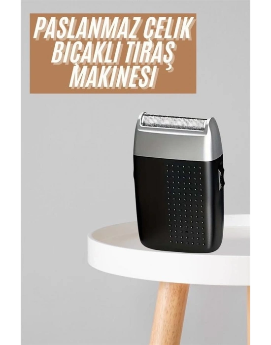 ® Günlük Sakal Tıraşına Uygun Tıraş Makinesi Elektrikli Şarj Edilebilir